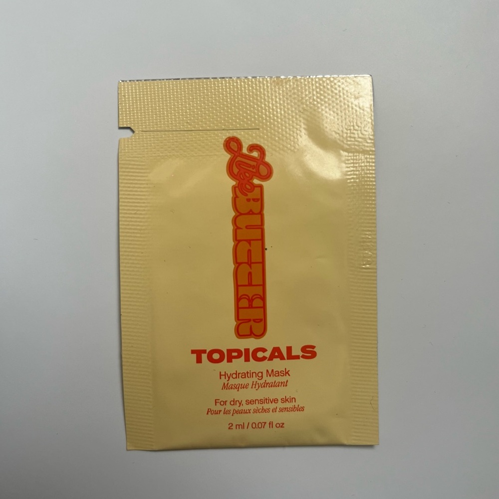 4/$12 Topicals Like Butter Hydrating Mask Sample